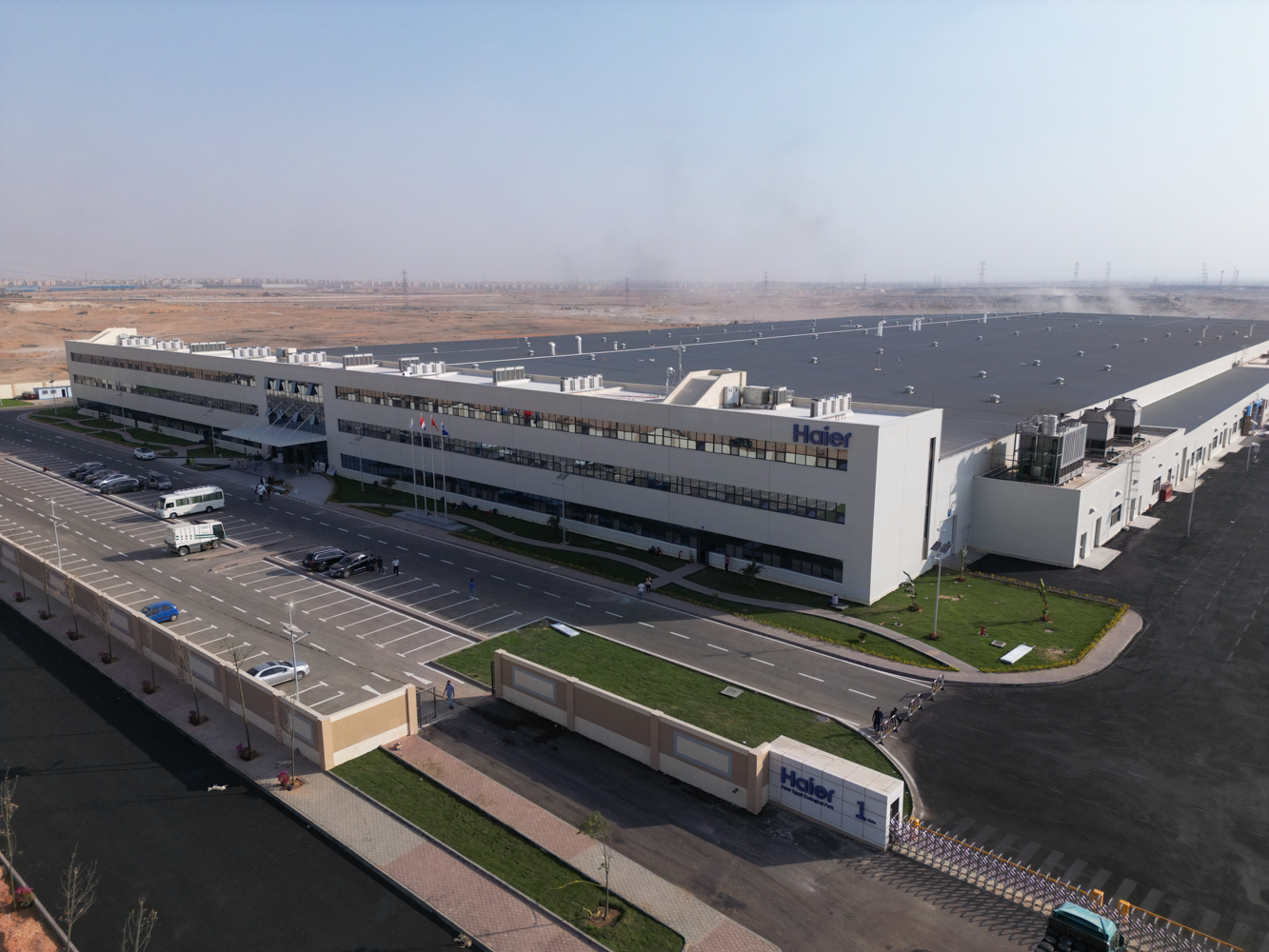 Haier Egypt project exterior view